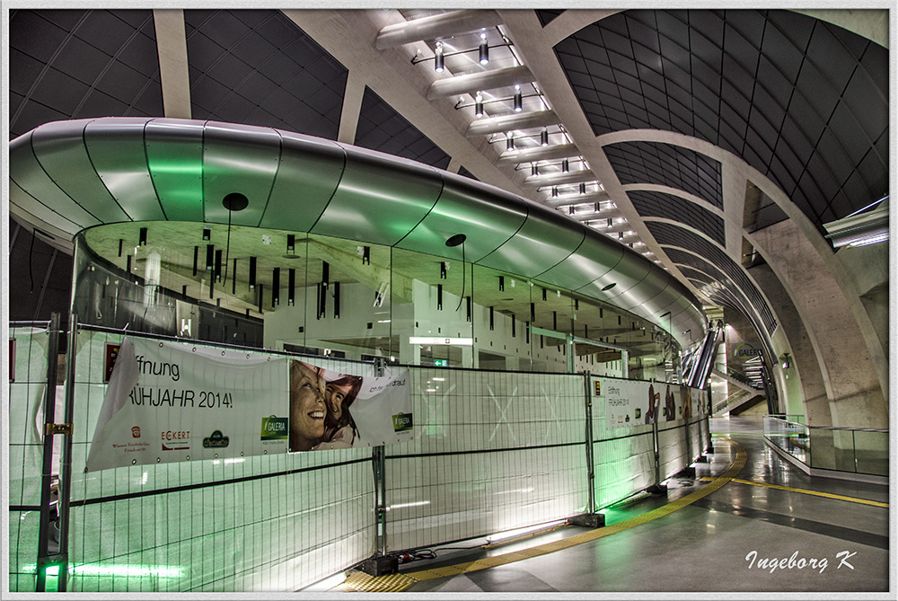 Köln - U-Bahn am Heumarkt - Station unten