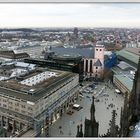 Köln - über den ´Dächern - Blick auf den Bahnhofsvorplatz