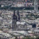 Köln und der Dom aus der Drohnen-Sicht