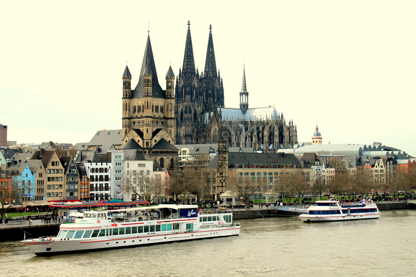 Köln -untrennbar, Dom, Groß Sankt Martin, Altstadt, Rhein-