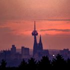 Köln vom Bergischen aus gesehen