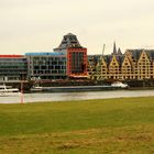 Köln von der Poller Wiese aus