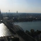 Köln von der Turm-Plattform in Deutz aus gesehen