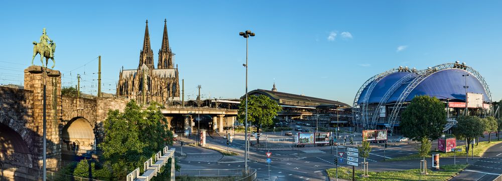 Köln von Hinten