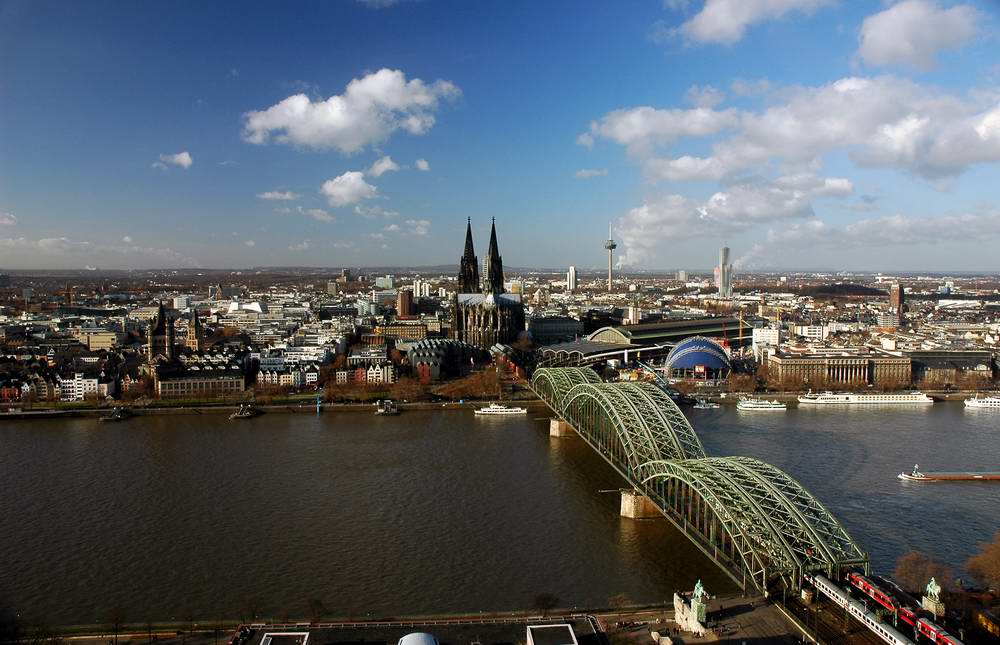 Köln von oben