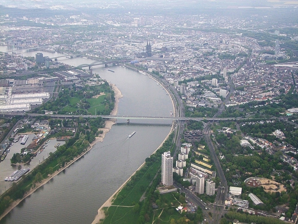 Köln von oben.....