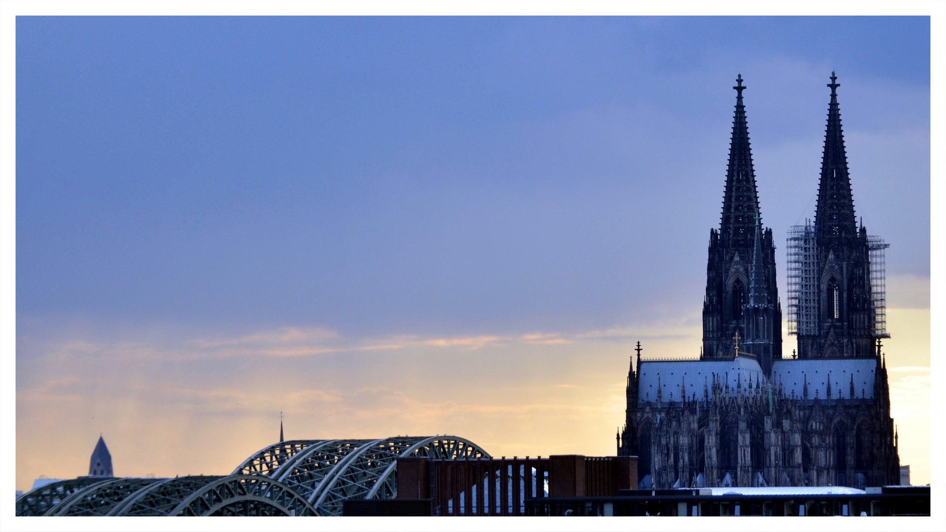 Köln vor dem nächsten Gewitter