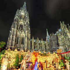 KÖLN - Weihnachtskrippe @ Dom