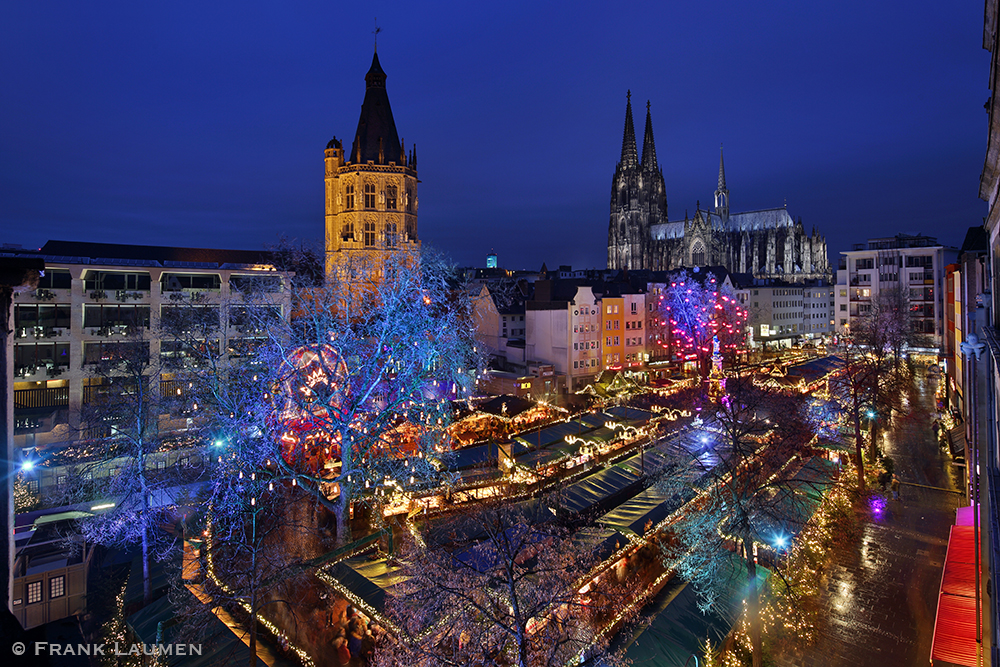 Köln - Weihnachtsmarkt am Alter Markt Foto & Bild  architektur 