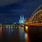 Köln zu Blaue Stunde