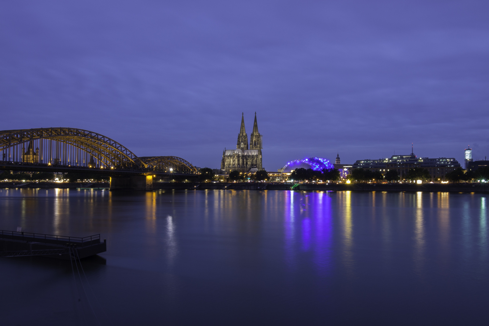 Köln zu blaue stunde