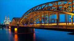 Köln zur Blauen Stunde [2]