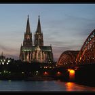 Köln zur blauen Stunde