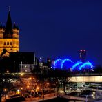 Köln zur blauen Stunde