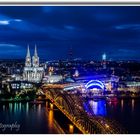 Köln zur blauen Stunde