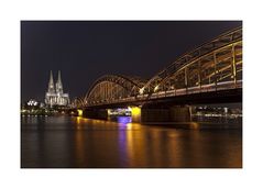 Köln zur "späteren Blauen Stunde"