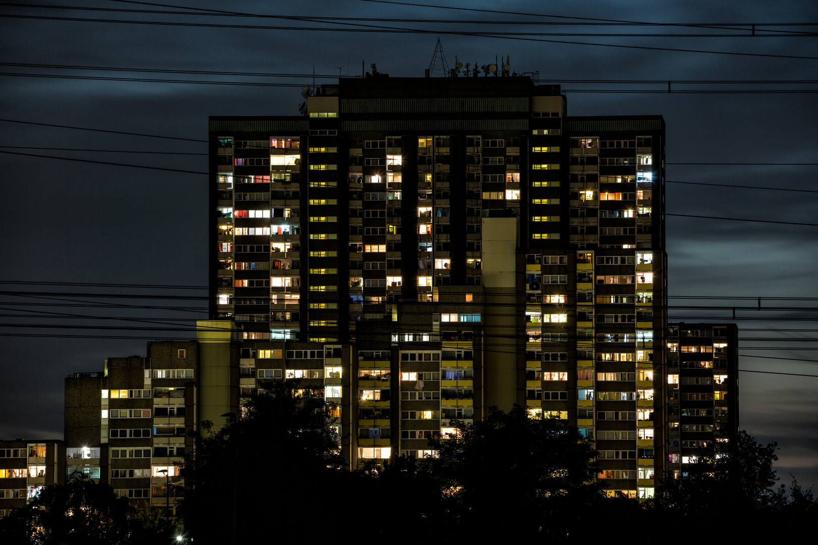 Kölnberg bei Nacht