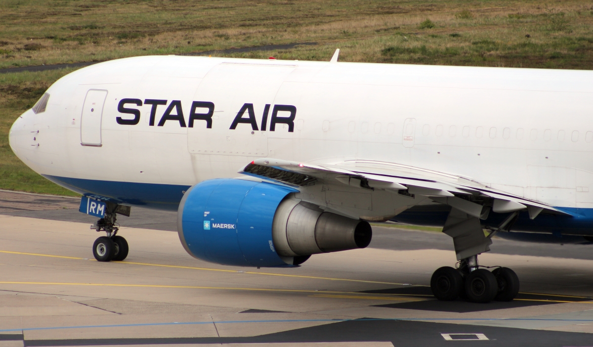 Köln/Bonn Airport (CGN) Boeing 767-200F Star Air OY-SRM