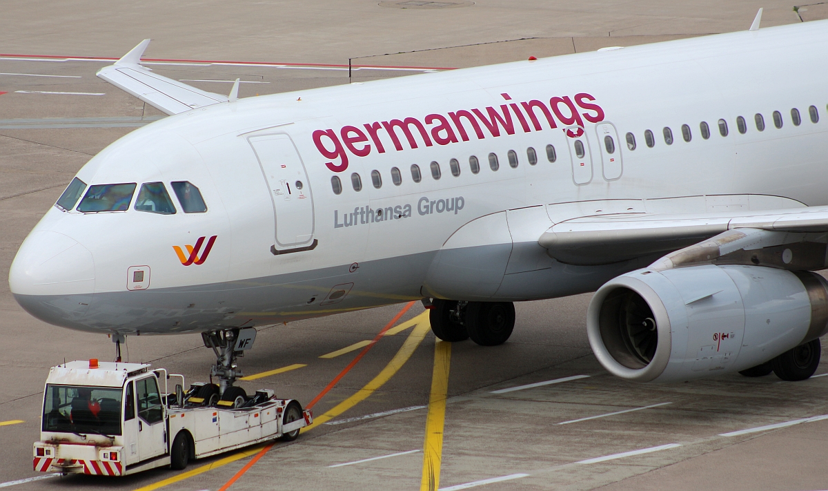 Köln/Bonn Airport (CGN) Germanwings Airbus A319-100 D-AGWF