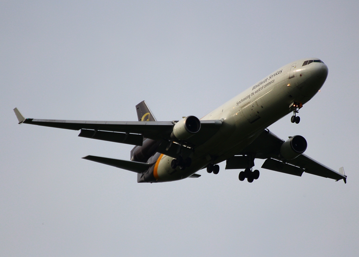 Köln/Bonn Airport (CGN) McDonnell Douglas MD-11F United Parcel Service