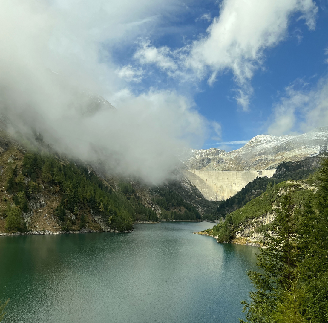  Kölnbreinsperre ,die höchste Staumauer in Österreich.