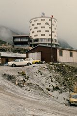 Kölnbreinsperre Hotel und Info-Center1976 im Bau / Maltatal