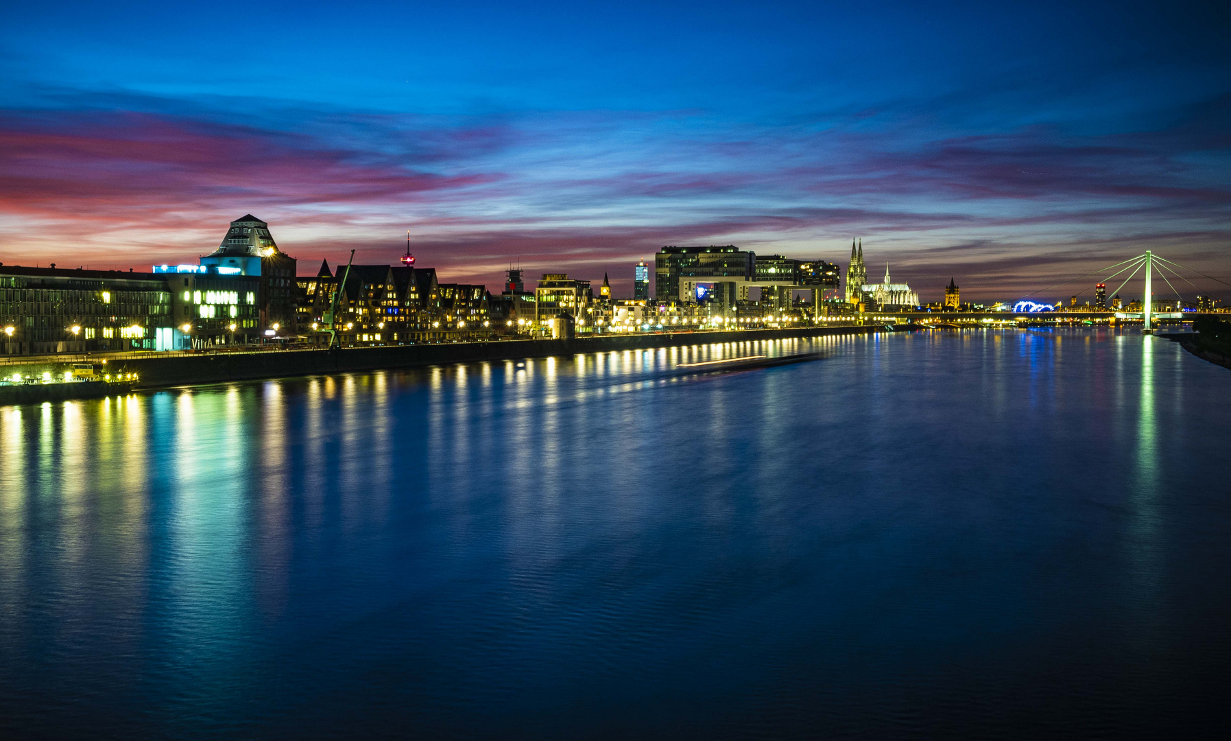 Kölner Abendhimmel