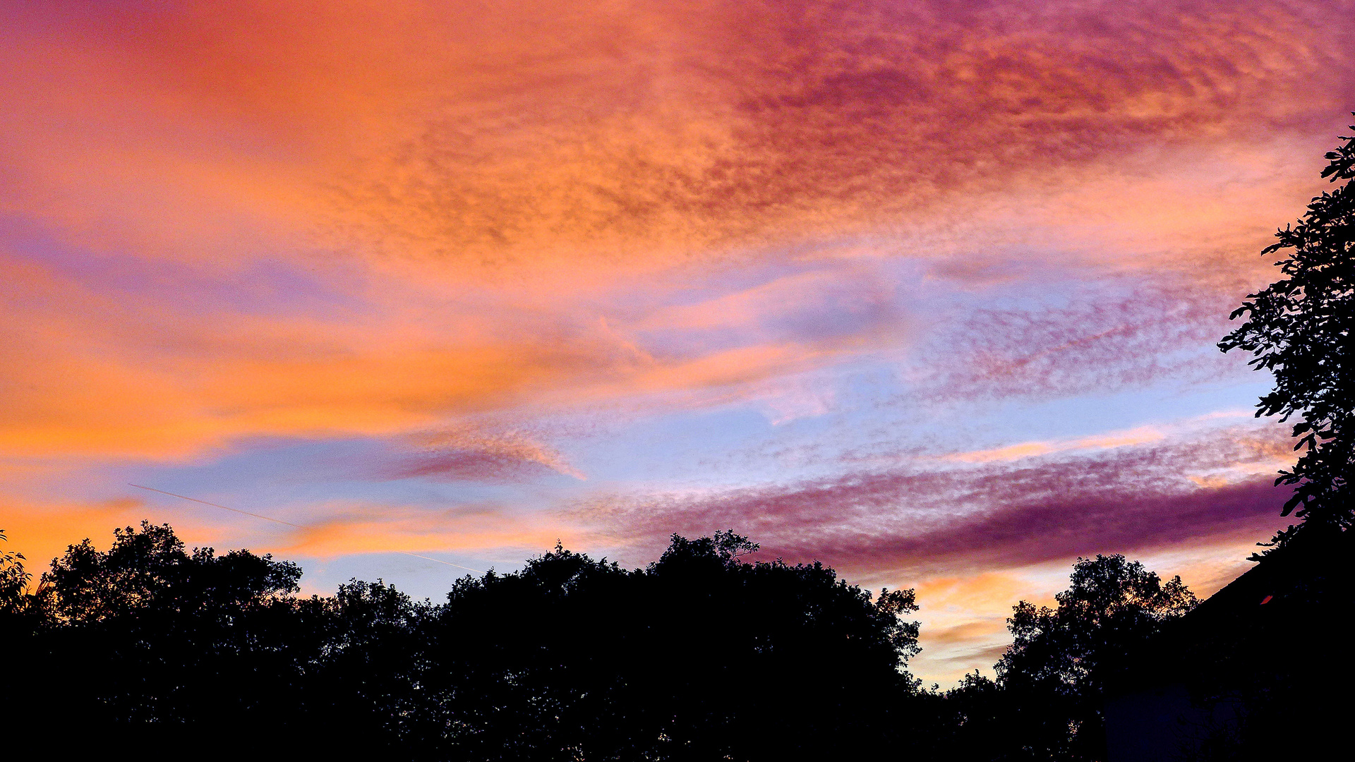 Kölner Abendhimmel heute