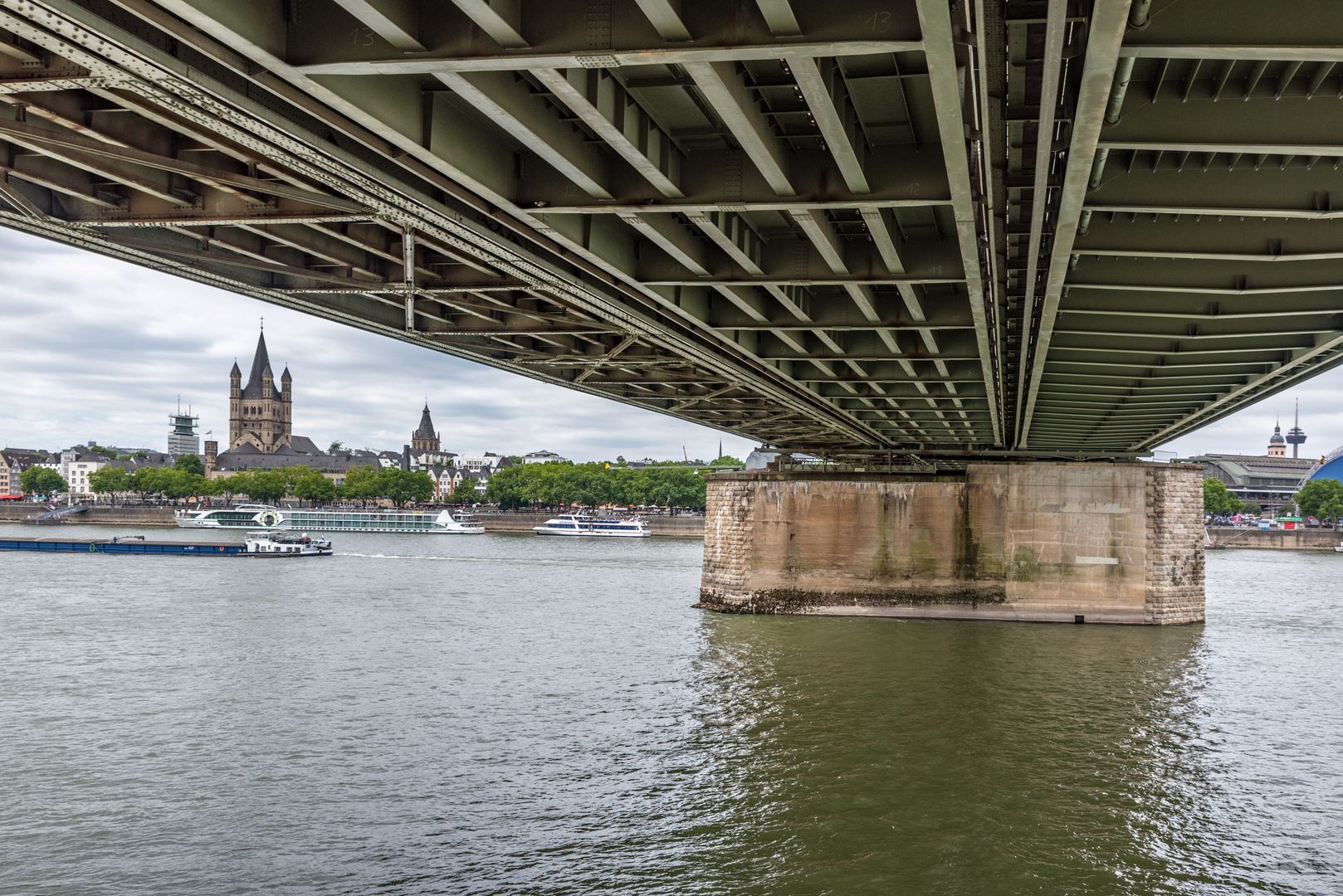 Kölner Brücken_Hohenzollernbrücke einmal anders...