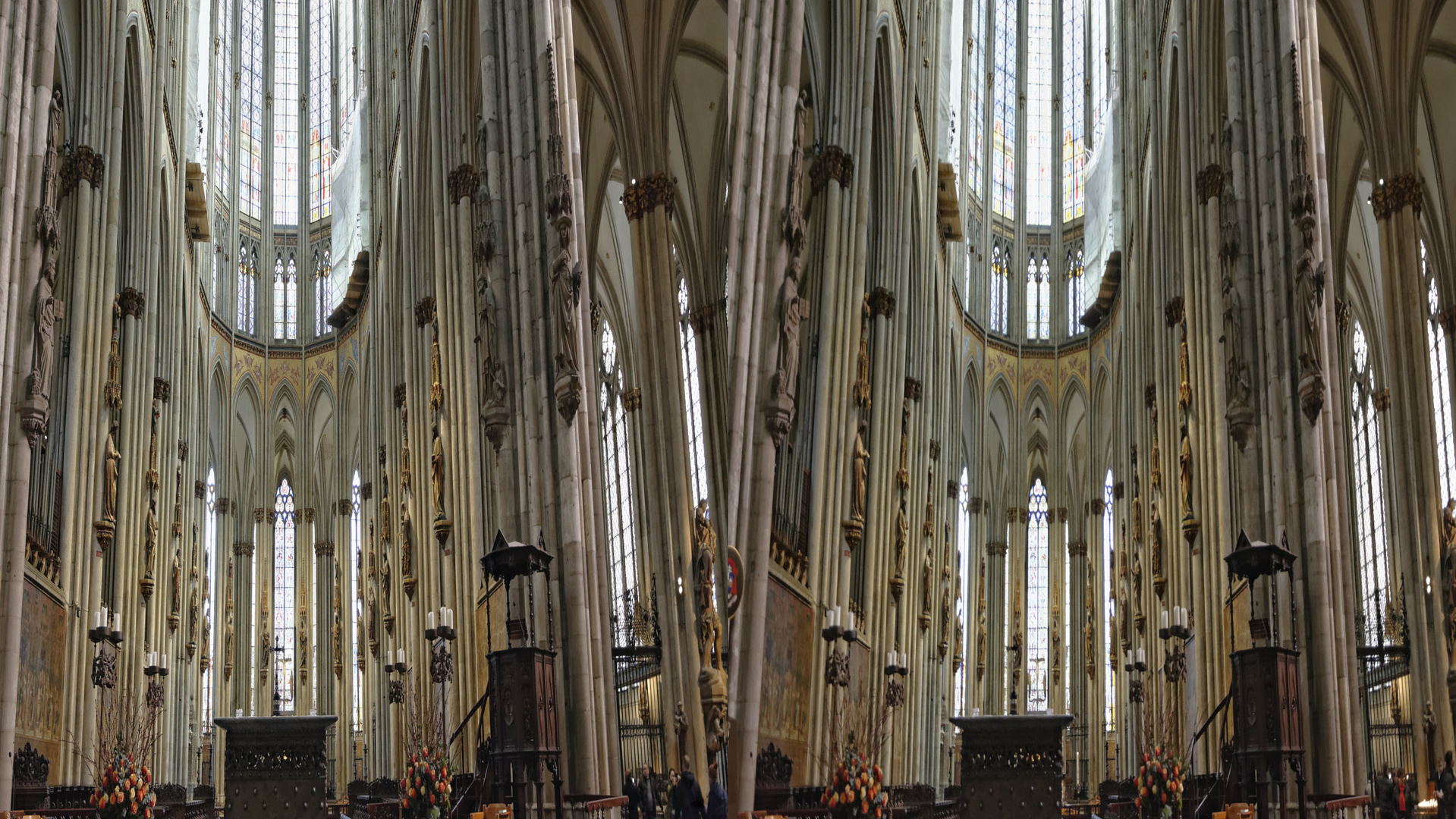 Kölner Dom (2) 3D parallel