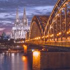 Kölner Dom am Abend