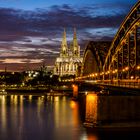 Kölner Dom am Abend 