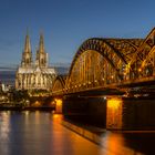 Kölner Dom am Abend