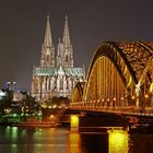 Kölner Dom am Abend