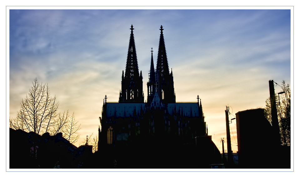 Kölner Dom am Abend