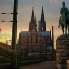 Kölner Dom am Abend