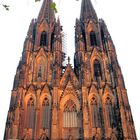 Kölner Dom am späten Nachmittag