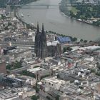 Kölner Dom aus der Luft