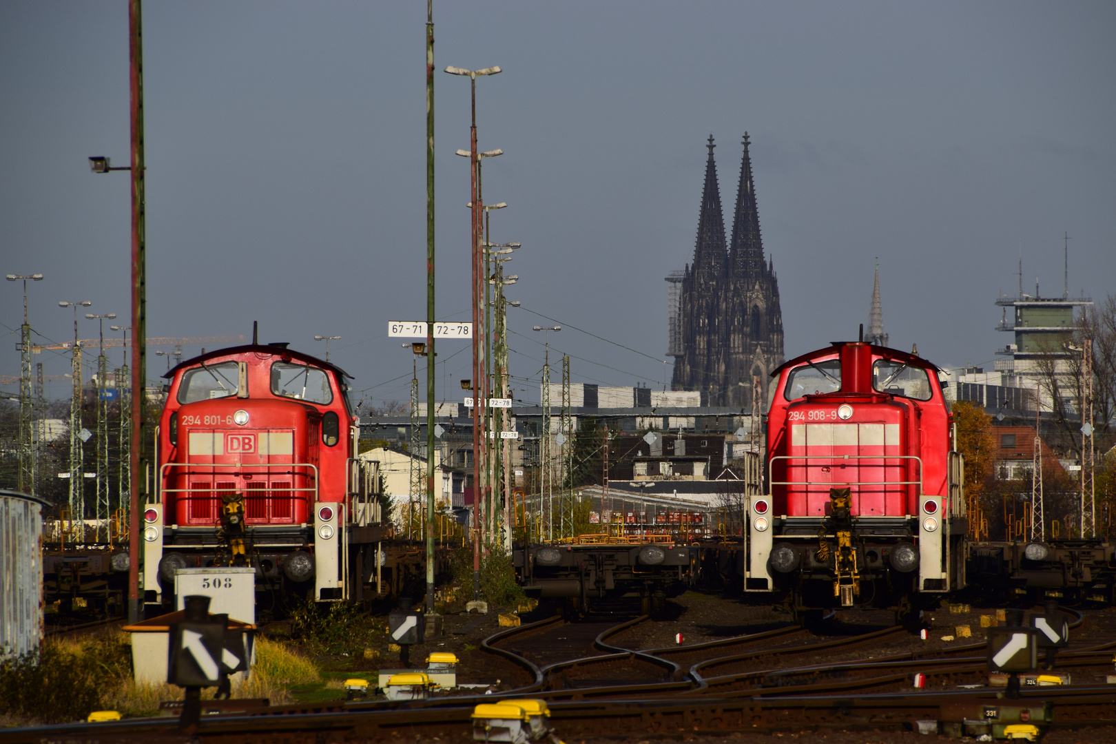 Kölner Dom aus einem anderen Blickwinkel