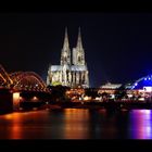 Kölner Dom bei Nacht