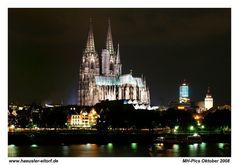 Kölner Dom bei Nacht