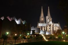 Kölner Dom bei Nacht