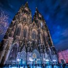 Kölner Dom bei Nacht