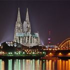 Kölner Dom bei Nacht