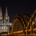 Koelner Dom bei Nacht