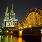 Kölner Dom bei Nacht