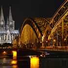 Kölner Dom bei Nacht