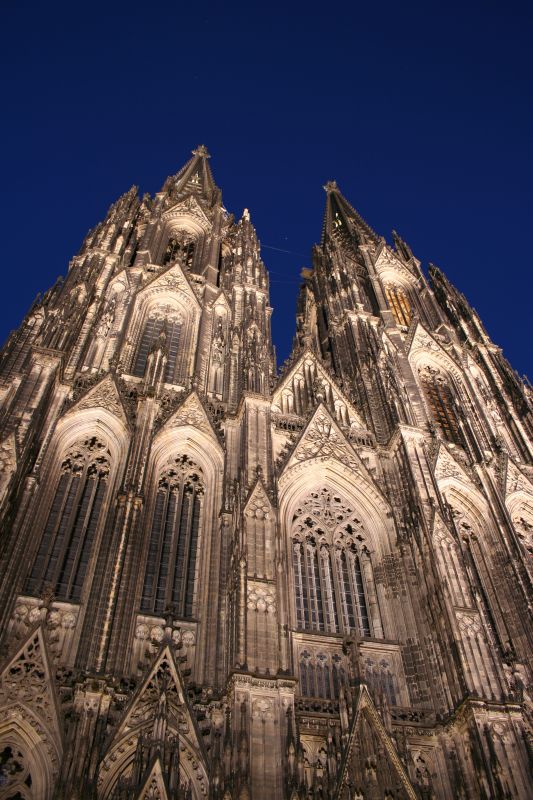 Kölner Dom bei Nacht