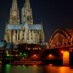 Kölner Dom bei Nacht