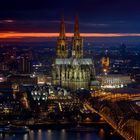 Kölner Dom bei Nacht